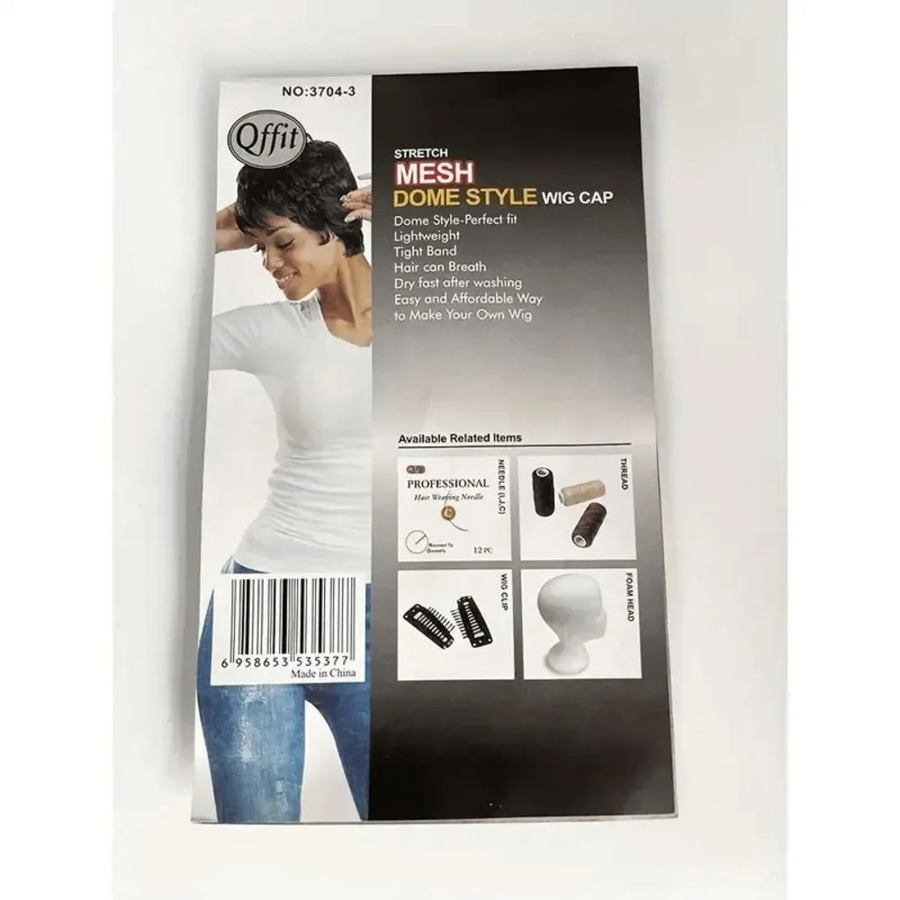 Mesh Dome Breathable Adjustable Wig Cap